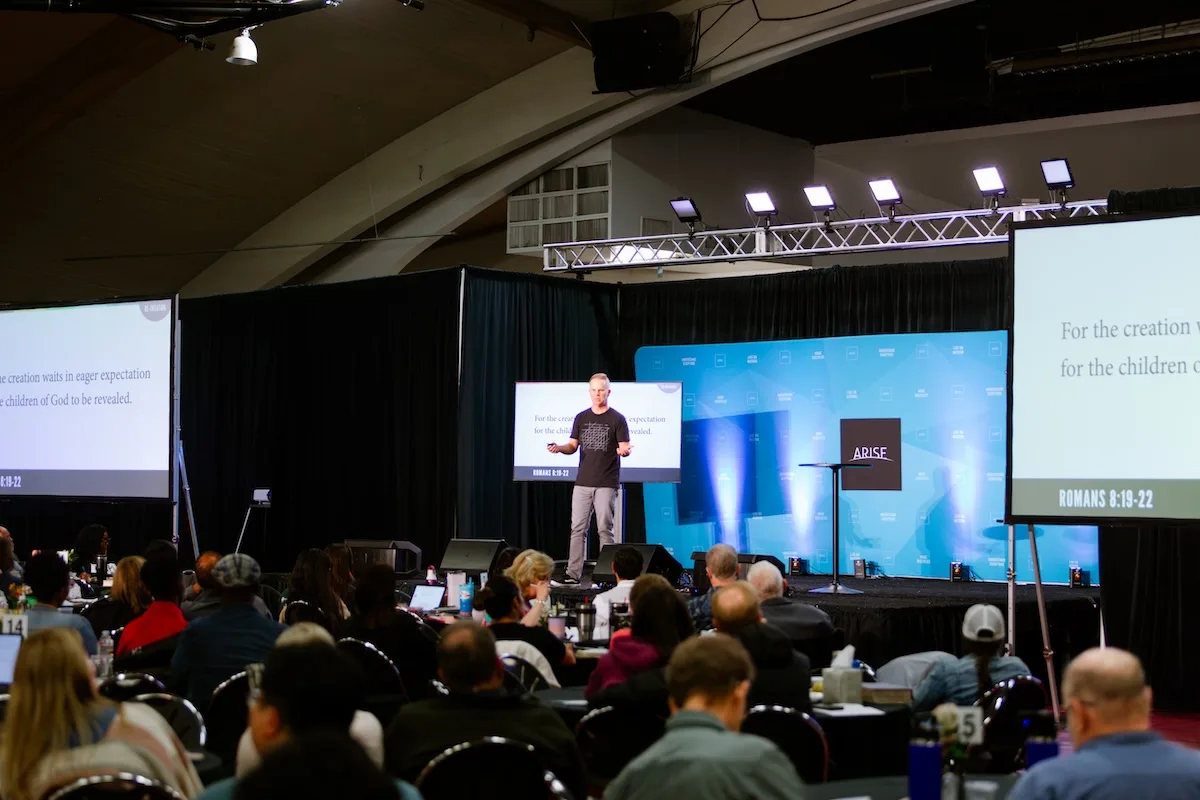 Group photo from an ARISE Intensive conference